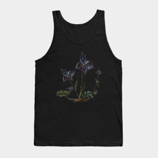 Old Japanese Floral Tank Top